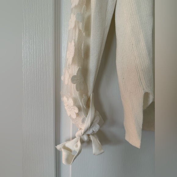 NWT - French Connection - Caballo Lace Knit Sweater  - Size Small - Picture 5 of 10